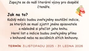 Velká zimní literární výzva pro dospělé