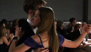 Závěrečný ples tanečního kurzu pro začátečníky