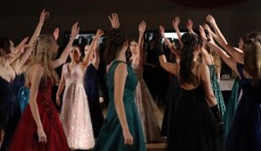 Závěrečný ples tanečního kurzu pro začátečníky