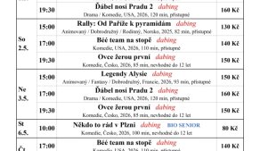 Program kina - 05/2026 - 1