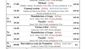 Program kina - 05/2026 - 2