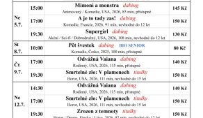 Program kina - 07/2026 - 1
